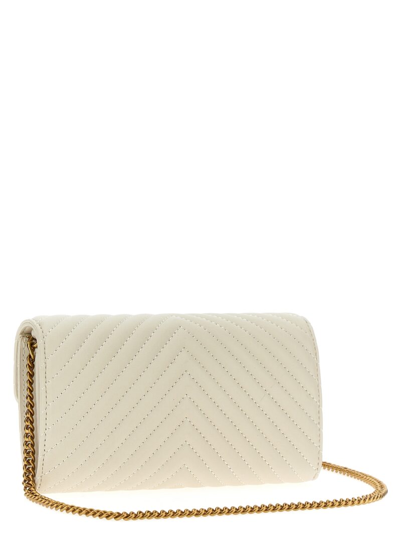 Portafoglio 'Love Bag One Wallet Chevron' 100062A0GKZ14Q PINKO White