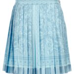 'Barocco' skirt VERSACE Light Blue