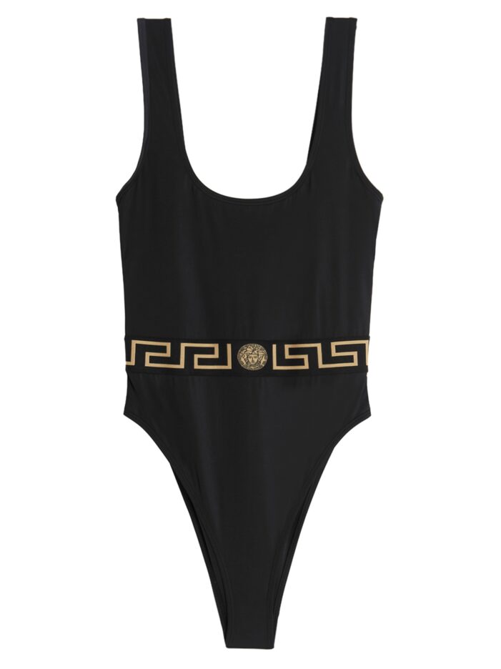 'Greca e Medusa' one-piece swimsuit VERSACE Black