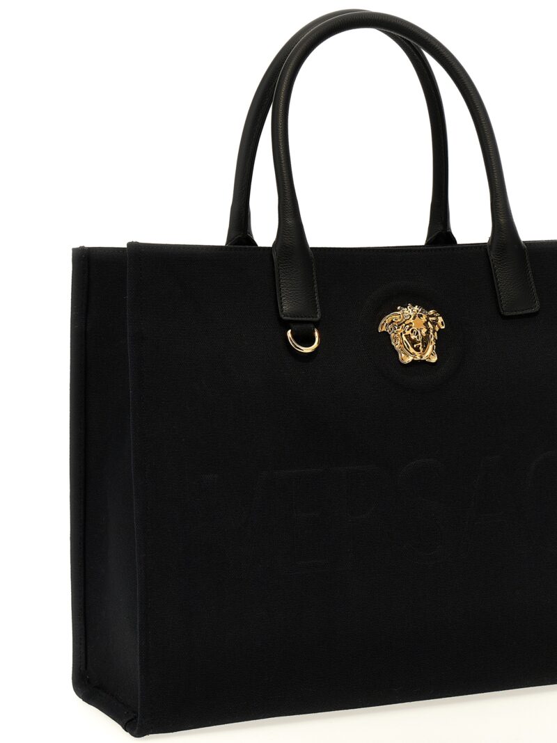 'La Medusa' shopping bag Woman VERSACE Black