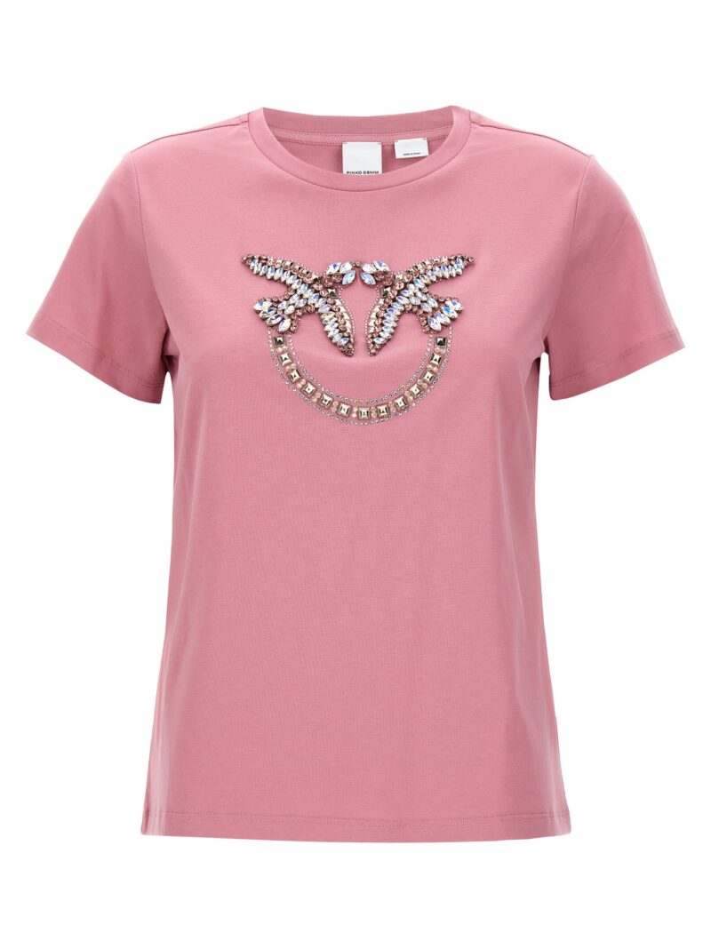 'Quentin' T-shirt PINKO Pink