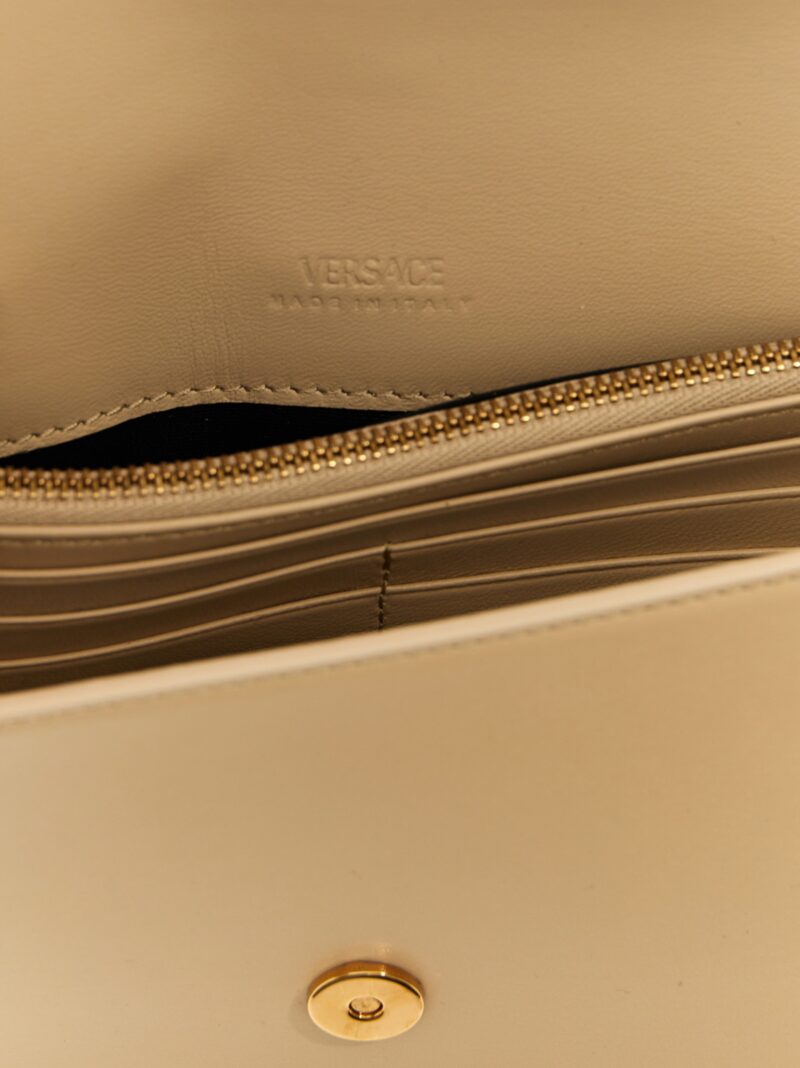 'Greca Goddess' clutch 100% vl VERSACE Beige