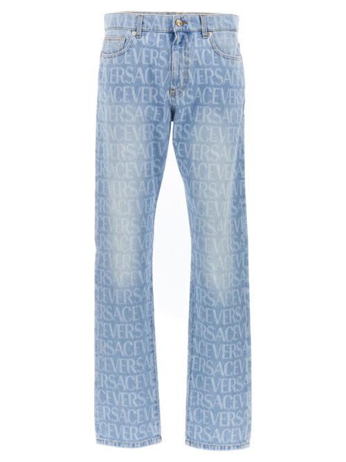 Jeans 'Versace Allover' VERSACE Light Blue