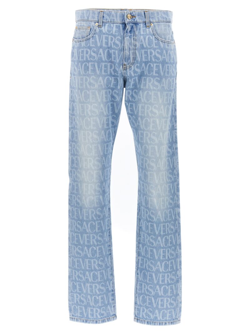 Jeans 'Versace Allover' VERSACE Light Blue