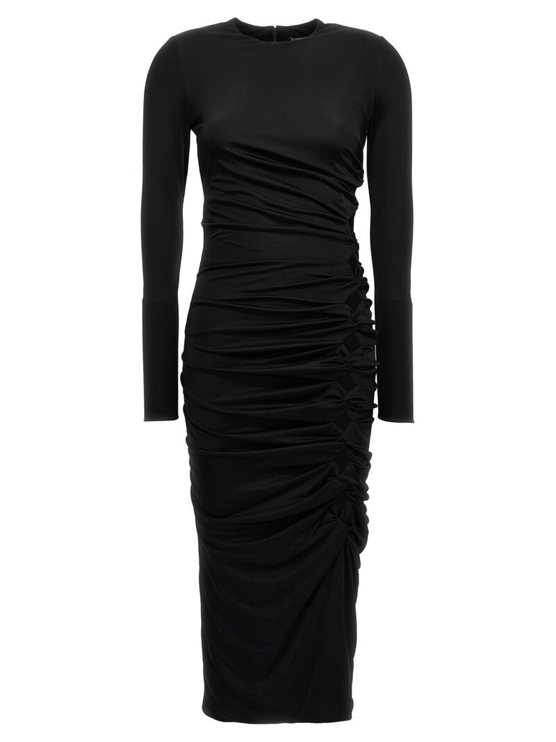 La Vacanza capsule midi dress VERSACE Black