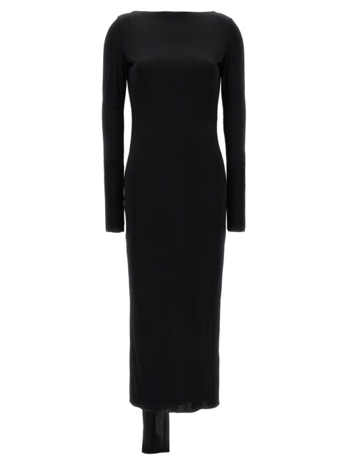 La Vacanza capsule long dress VERSACE Black