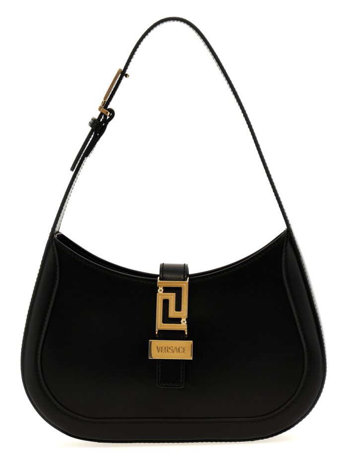 'Greca Goddess' small shoulder bag VERSACE Black