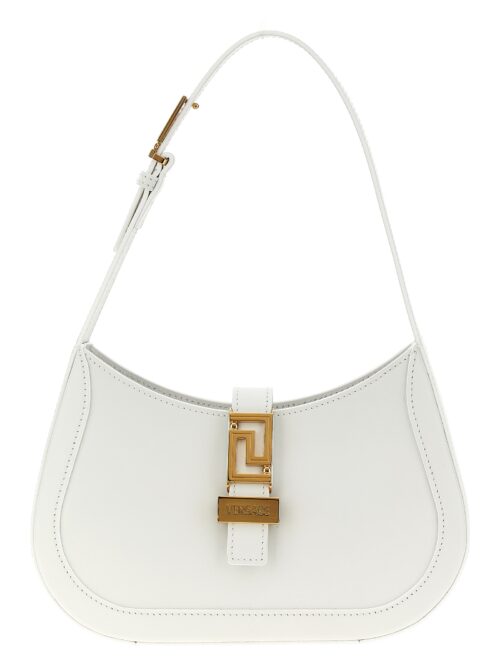 'Greca Goddess' small shoulder bag VERSACE White