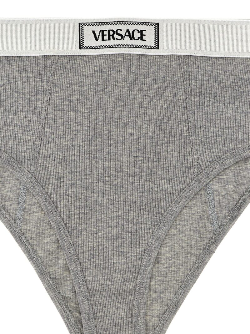 '90s vintage' briefs Woman VERSACE Gray