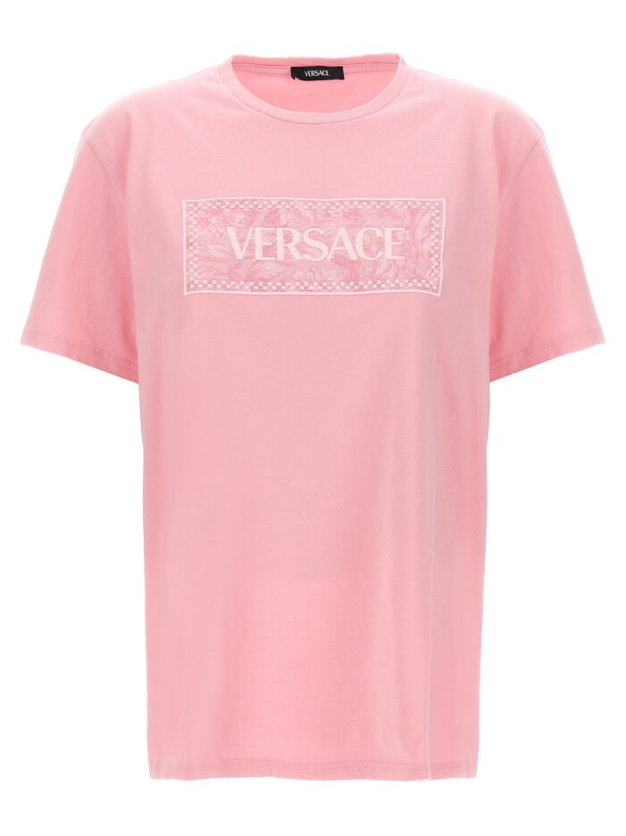 Logo T-shirt VERSACE Pink