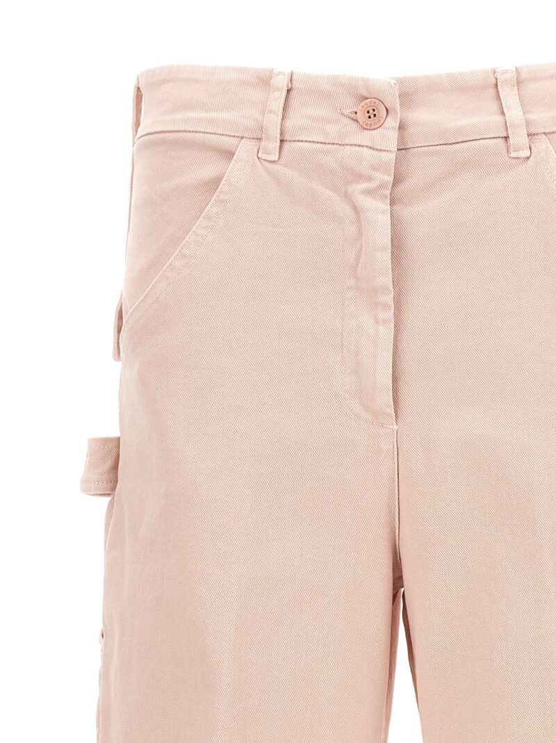 Cargo pants Woman NUDE Pink