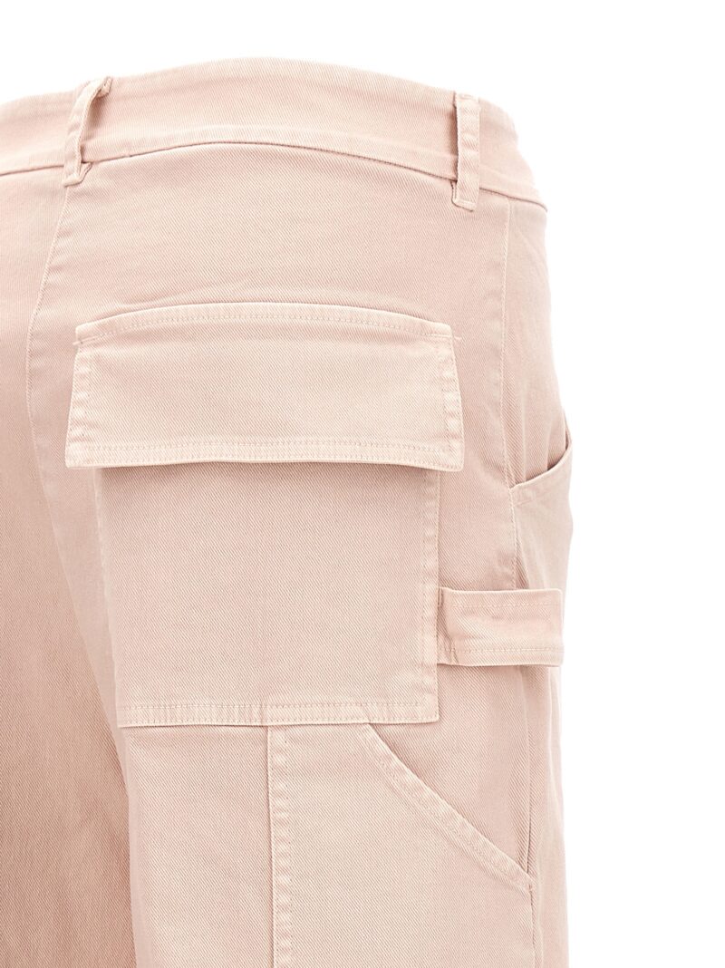 Cargo pants 100% cotton NUDE Pink