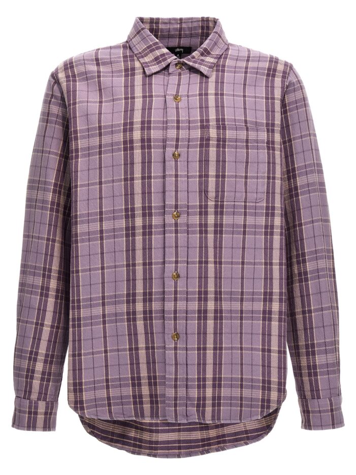'Stones plaid' shirt STUSSY Purple