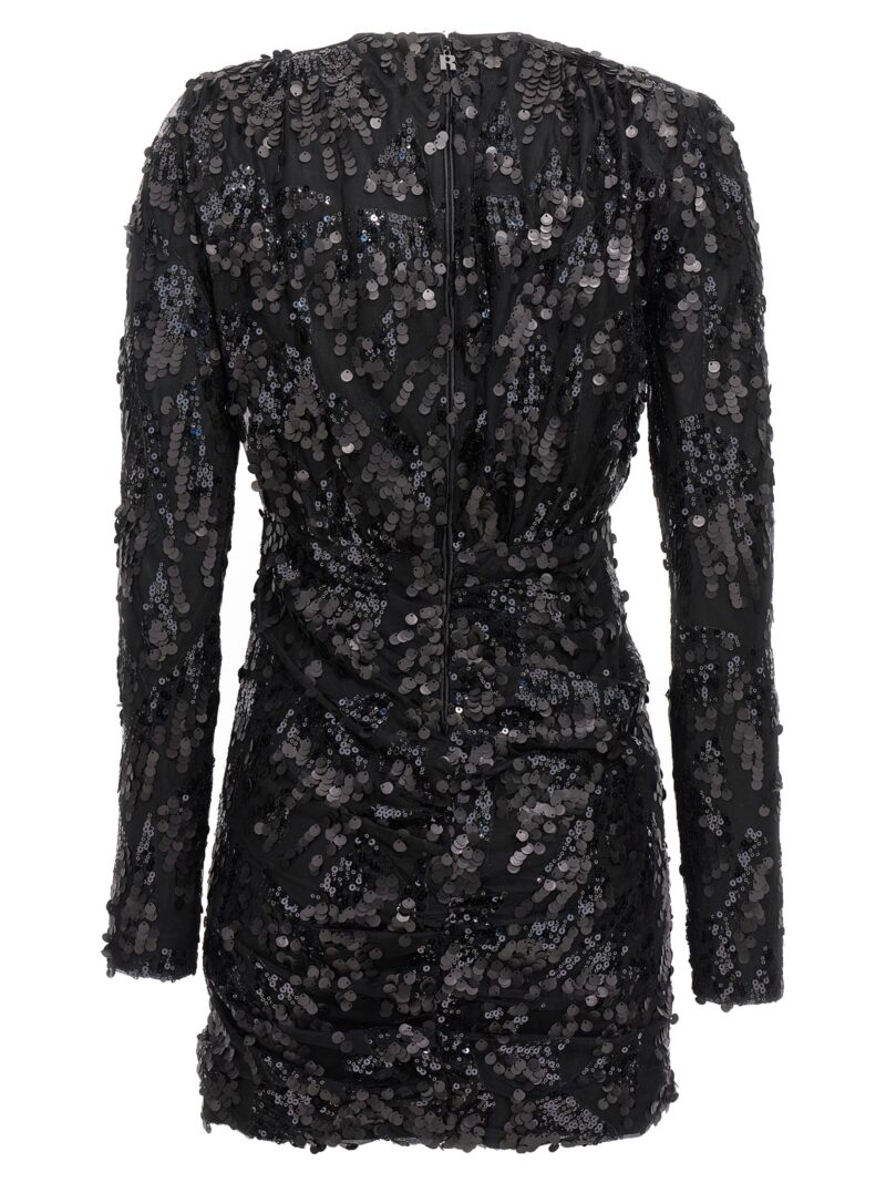 Sequin mini dress 112046000194004 ROTATE BIRGER CHRISTENSEN Black