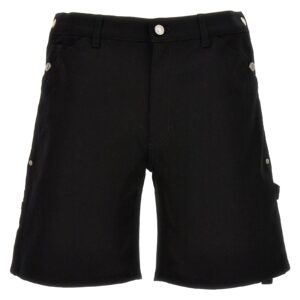 'Sailor back' bermuda shorts COURREGES Black