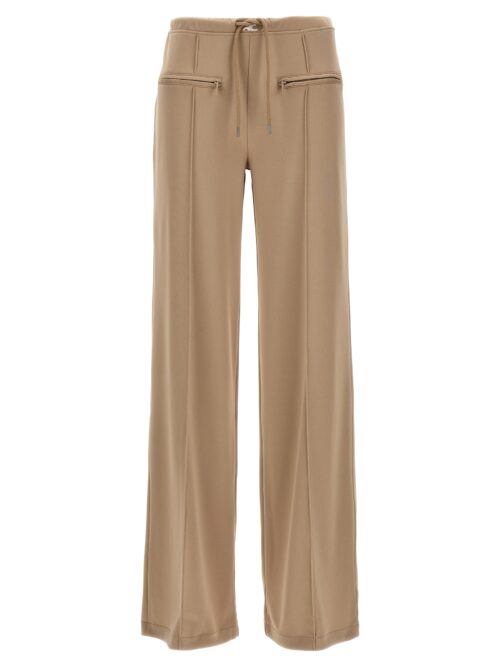 'Interlock tracksuit baggy' pants COURREGES Beige