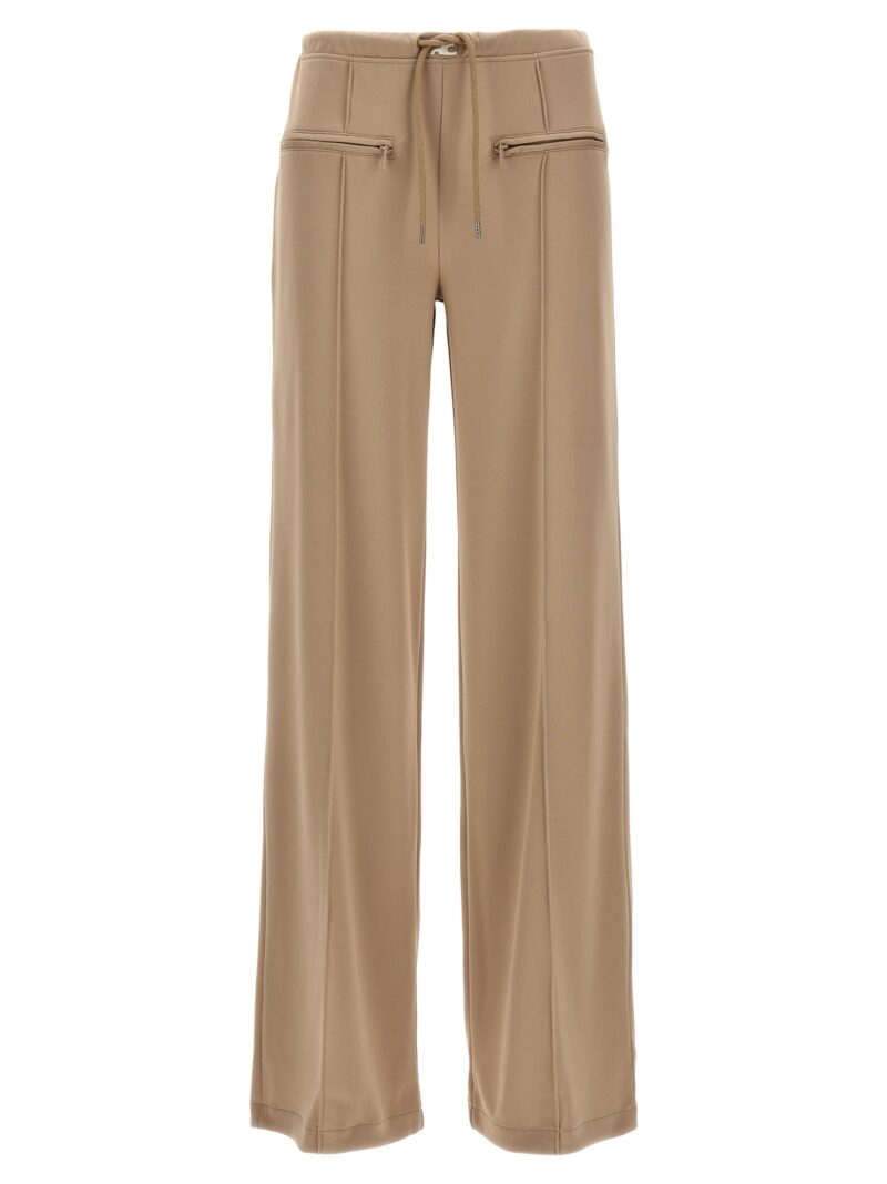 'Interlock tracksuit baggy' pants COURREGES Beige