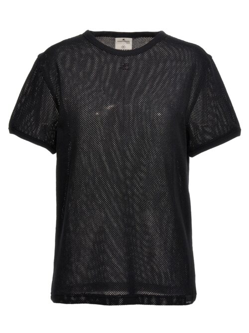 Mesh T-shirt COURREGES Black