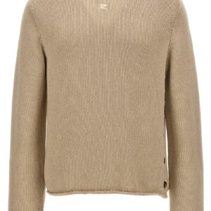 Side opening sweater COURREGES Beige