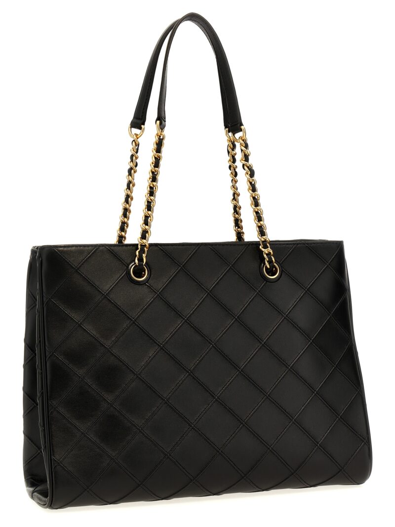 'Fleming Soft Chain' shopping bag 152337001 TORY BURCH Black