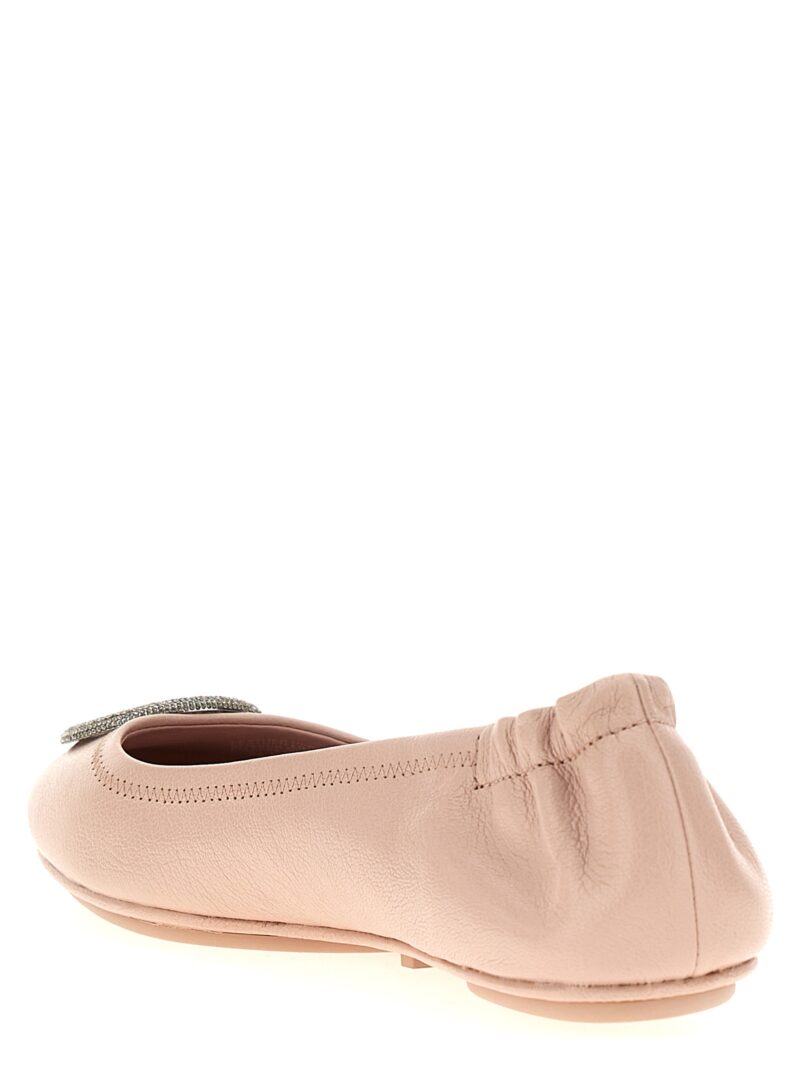 'Minnie Travel' ballet flats Woman TORY BURCH Pink