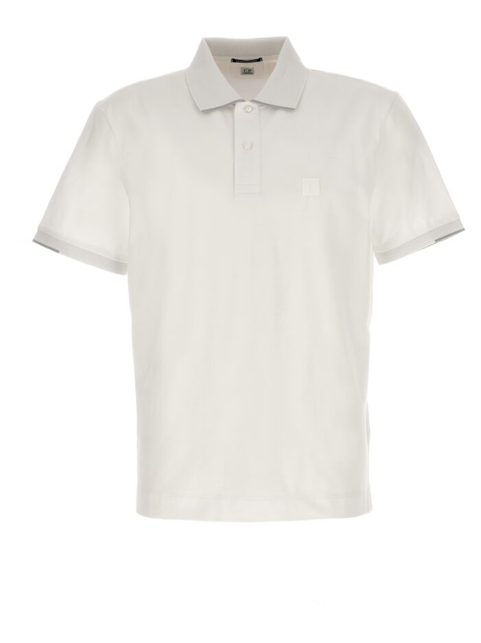 'The metropolis series' polo shirt C.P. COMPANY White