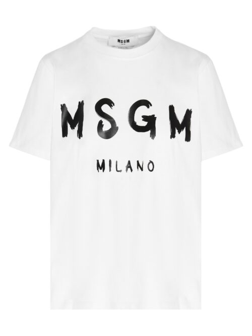 Logo t-shirt MSGM White