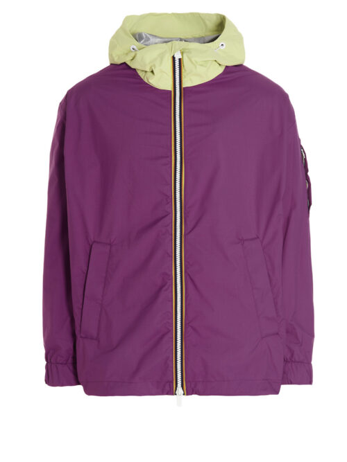 Hooded jacket K-WAY Purple