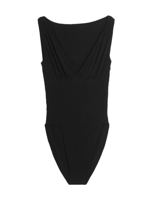 'Tara' bodysuit NORMA KAMALI Black