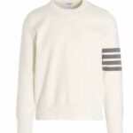 '4 bar’ sweater THOM BROWNE White