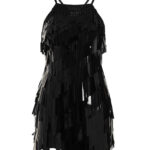 Sequin dress THE ATTICO Black