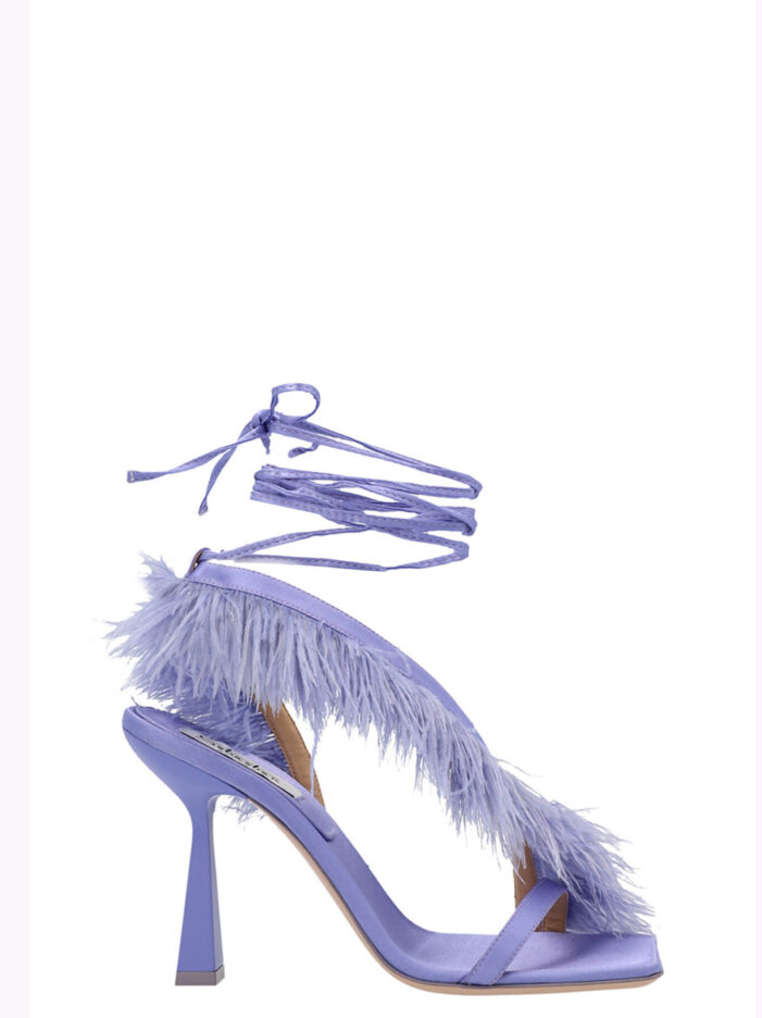 'Feather Wrap’ sandals SEBASTIAN Purple