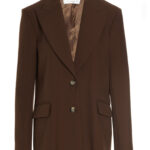 'N°1' blazer jacket OMBRA MILANO Brown