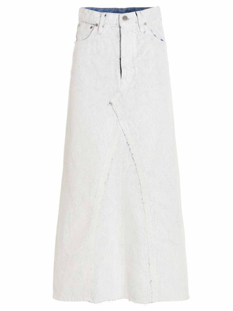 'Bianchetto’ skirt MAISON MARGIELA White