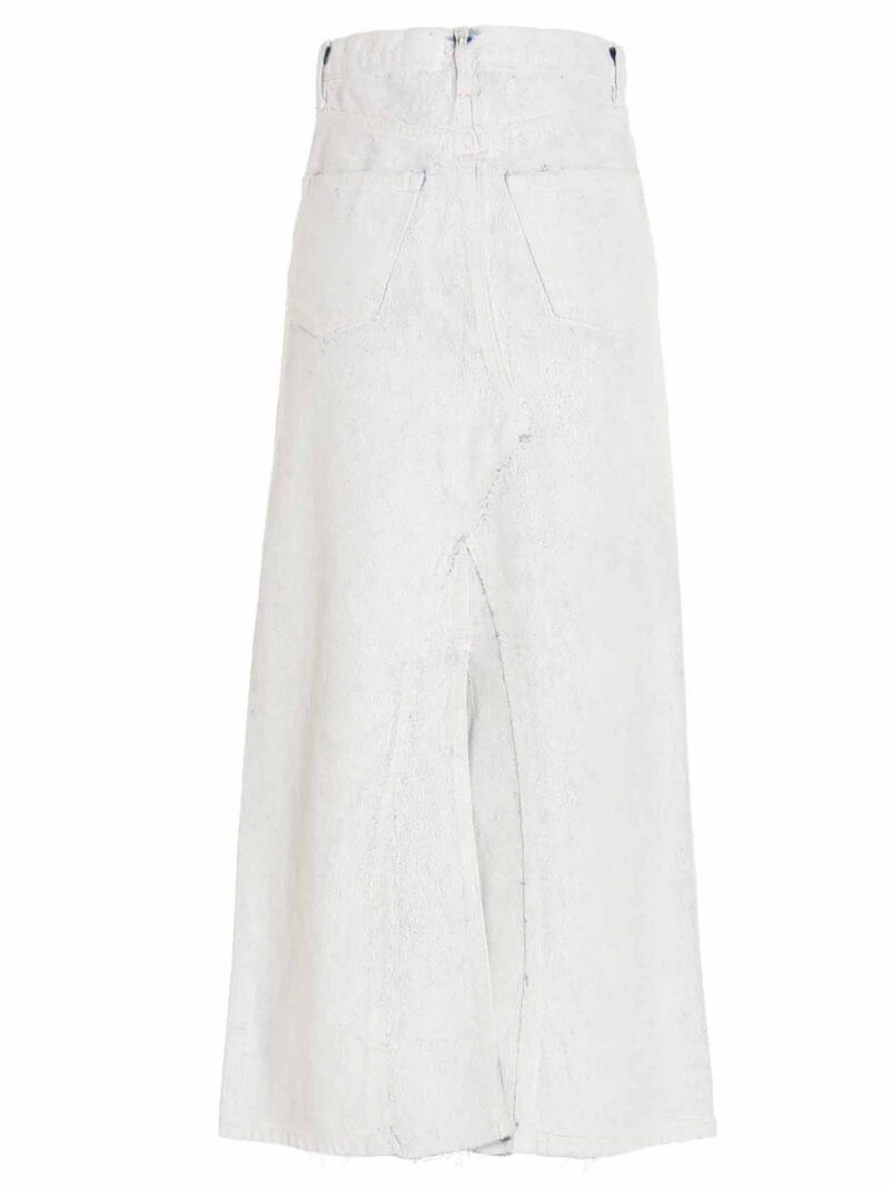 'Bianchetto’ skirt SI0MA0003S30561967 MAISON MARGIELA White