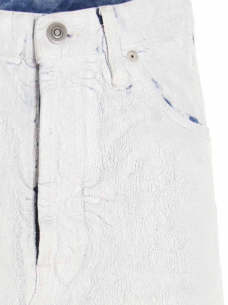 'Bianchetto’ skirt Woman MAISON MARGIELA White