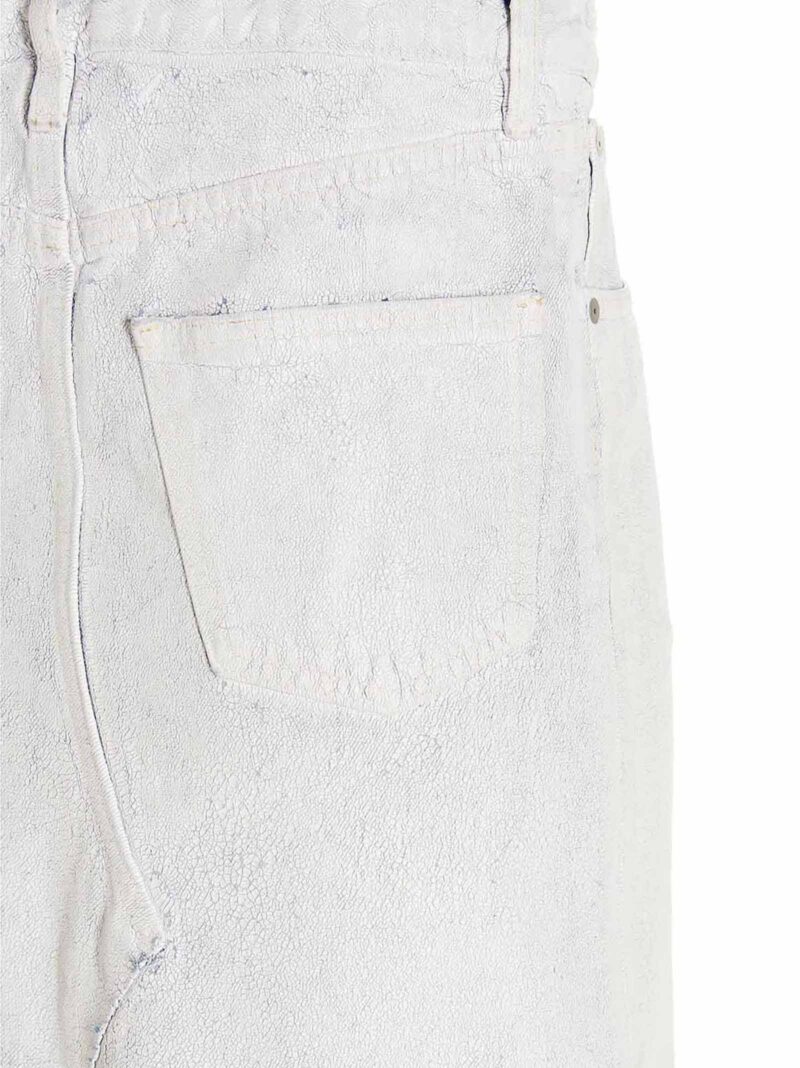 'Bianchetto’ skirt 100% cotton MAISON MARGIELA White