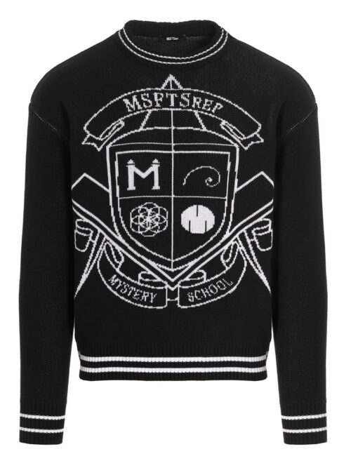 Jacquard logo sweater MSFTSREP White/Black