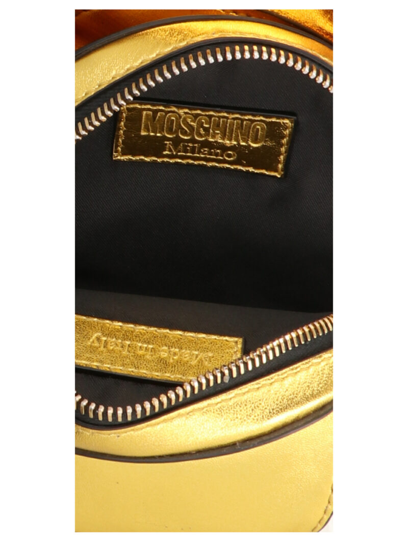 'Mirror' clutch Fall Winter 2022/2023 MOSCHINO Gold