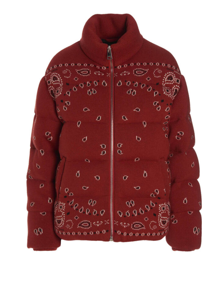 'Bandana’ puffer jacket ALANUI Red