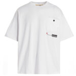 Logo printed t-shirt INCOTEX RED X FACETASM White