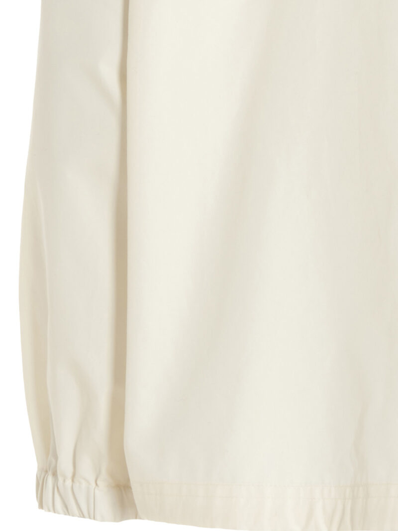 Waterproof cotton jacket 100% cotton JIL SANDER White