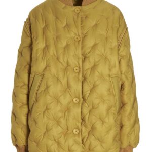 'Gang' reversible bomber jacket SHERPA Yellow