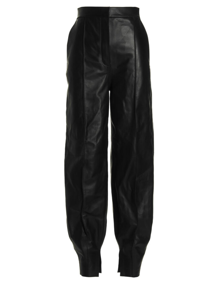 Leather balloon-style pants LOEWE Black