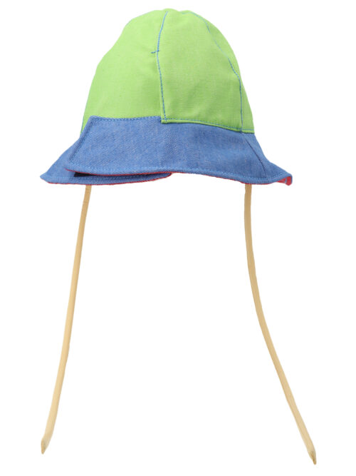 Multicolor denim bucket hat SUNNEI Multicolor