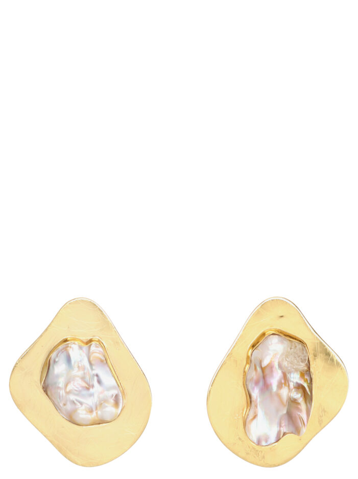'Pearl' earrings LIYA Gold
