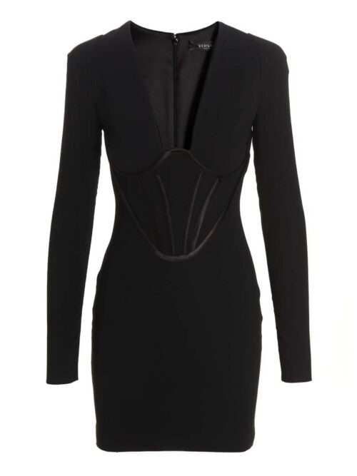 'Cocktails' dress VERSACE Black