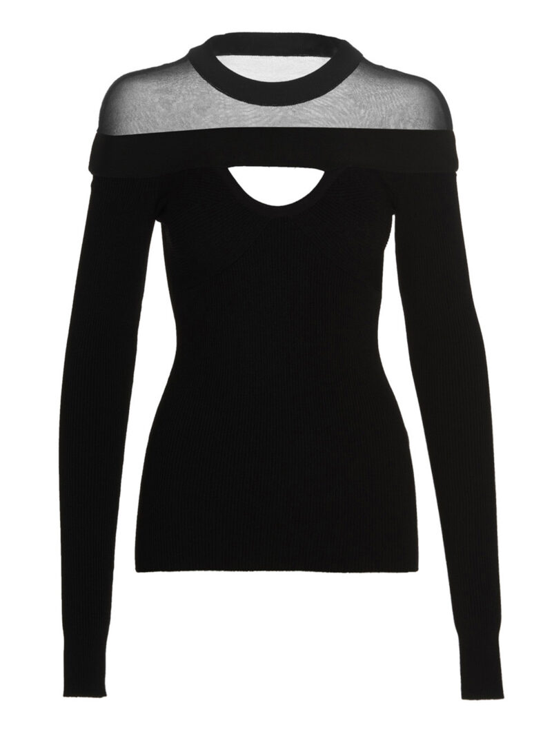 Cut out top NENSI DOJAKA Black