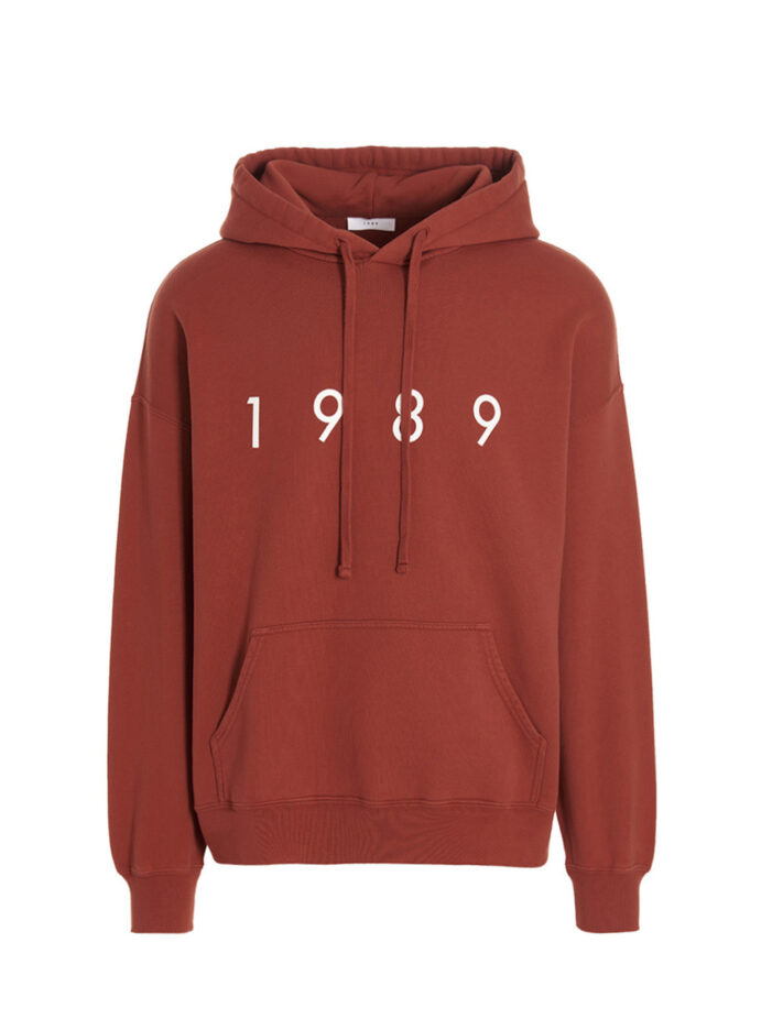 Logo hoodie 1989 Bordeaux