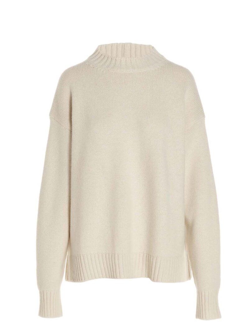 Crewneck sweater JIL SANDER White